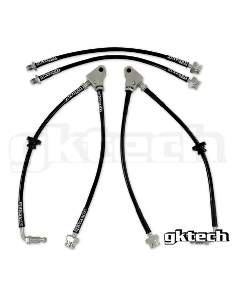Nissan R33 GTS-T GKTech Braided Brake Lines Nissan R33 GTS-T GKTech Braided Brake Lines