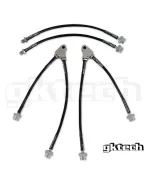 Nissan R33 GTS-T GKTech Braided Brake Lines Nissan R33 GTS-T GKTech Braided Brake Lines