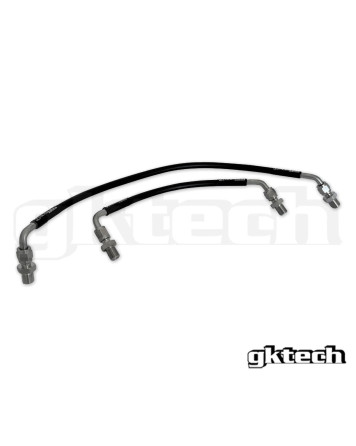 Nissan R33 GTS-T Skyline GKTech Power Steering Hard Line Replacements (PAIR)