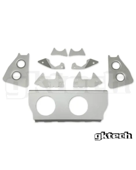 Nissan R33 Skyline GKTech V2 Subframe Weld In Reinforcement Plates