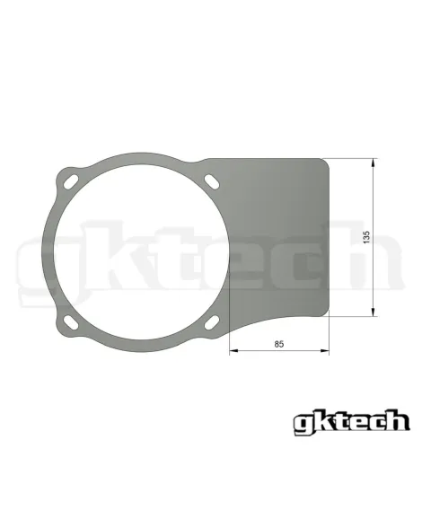Nissan S13/180SX/S14/S15 GKTech Hydraulic Handbrake Bolt On Mount (Universal Type)