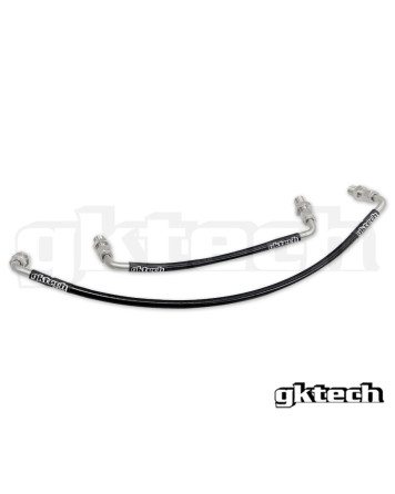 Nissan S13/180SX / S14/200SX RHD & LHD GKTech Power Steering Hard Line Replacements (PAIR)