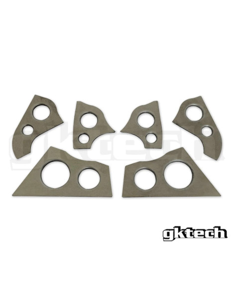Nissan S13 / 180SX / R32 GTS-T GKTech Rear LCA Weld In Reinforcement Nissan S13 / 180SX / R32 GTS-T GKTech Rear LCA Weld In Reinforcement