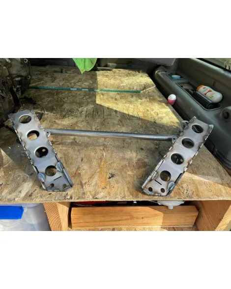 Nissan S14 / S15 200SX GKTech Weld In Power Brace with Gussets Nissan S14 / S15 200SX GKTech Weld In Power Brace with Gussets