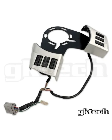 Nissan 350Z Z33 GKTech Steering Wheel Control Relocation Bracket Nissan 350Z Z33 GKTech Steering Wheel Control Relocation Bracket