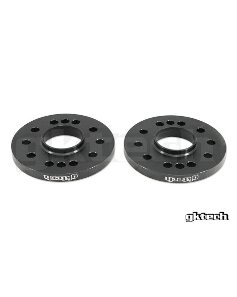 GKTech 4/5x100 15mm Hub Centric Slip On Wheel Spacers