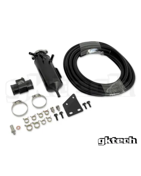Nissan S13/S14/S15 180SX/200SX SR20 GKTech Bolt On Coolant Swirl Pot Setup Nissan S13/S14/S15 180SX/200SX SR20 GKTech Bolt On Coolant Swirl Pot Setup