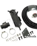 Nissan S13/S14/S15 180SX/200SX SR20 GKTech Bolt On Coolant Swirl Pot Setup Nissan S13/S14/S15 180SX/200SX SR20 GKTech Bolt On Coolant Swirl Pot Setup
