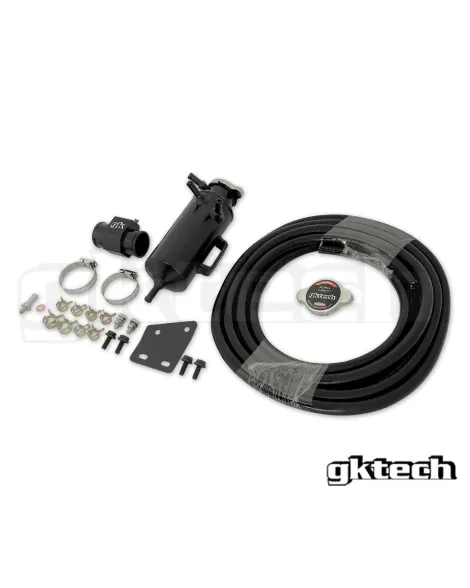 Nissan S13/S14/S15 180SX/200SX SR20 GKTech Bolt On Coolant Swirl Pot Setup Nissan S13/S14/S15 180SX/200SX SR20 GKTech Bolt On Coolant Swirl Pot Setup