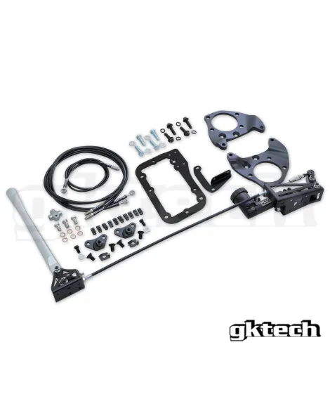 Toyota GT86 / GR86 / Subaru BRZ GKTech Remote Dual Caliper Hydraulic Handbrake Setup