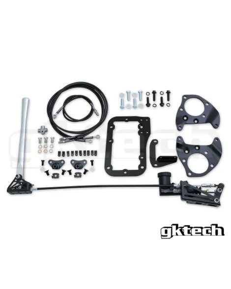 Toyota GT86 / GR86 / Subaru BRZ GKTech Remote Dual Caliper Hydraulic Handbrake Setup