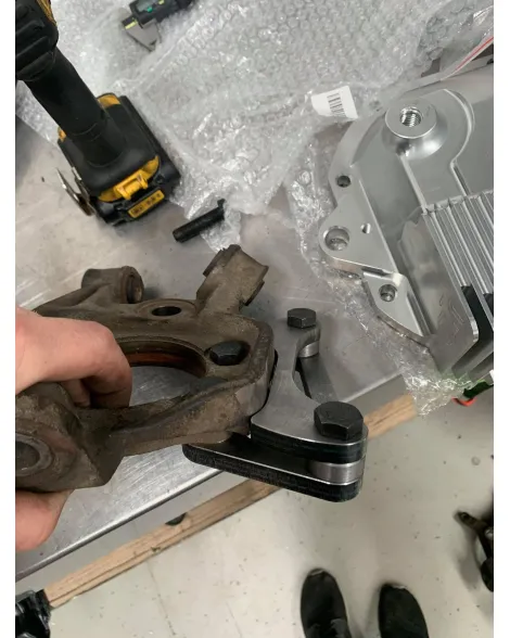GKTech 350Z Rear Brembo to S Chassis/R32/R33 Weld On Caliper Bracket