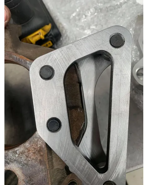 GKTech 350Z Rear Brembo to S Chassis/R32/R33 Weld On Caliper Bracket
