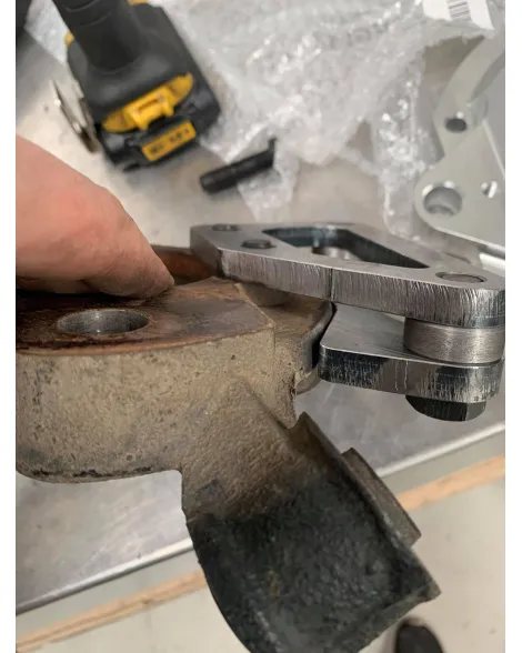 GKTech 350Z Rear Brembo to S Chassis/R32/R33 Weld On Caliper Bracket