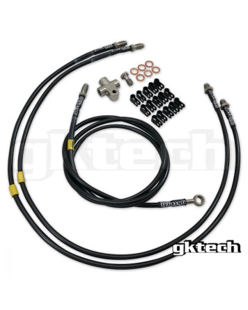 Nissan Z33/Z34/V35/V36 GKTech Stand Alone SS Braided Hydraulic Handbrake Line Kit