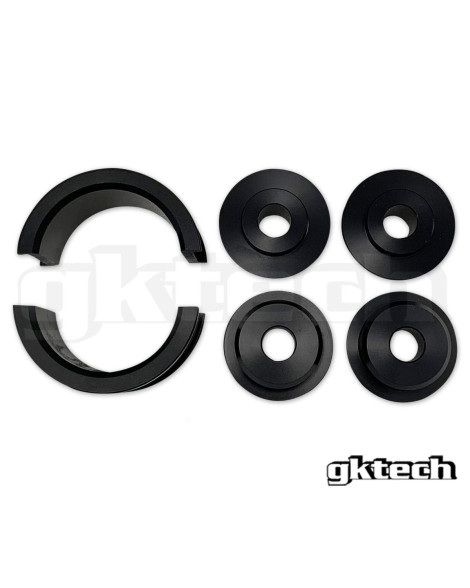 Nissan Z33 350Z / V35 Skyline GKTech Solid Aluminium Steering Rack Bushes Nissan Z33 350Z / V35 Skyline GKTech Solid Aluminium Steering Rack Bushes