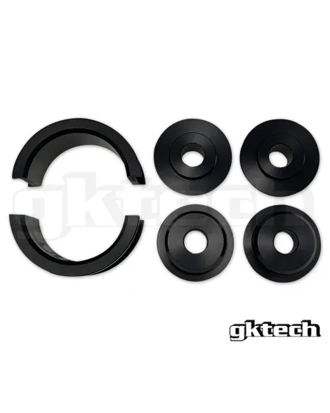 Nissan Z33 350Z / V35 Skyline GKTech Solid Aluminium Steering Rack Bushes Nissan Z33 350Z / V35 Skyline GKTech Solid Aluminium Steering Rack Bushes