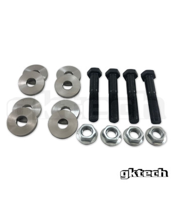 Nissan 370Z Z34/V36 Skyline/G37 GKTech Eccentric Camber & Toe Arm Lockout Kit