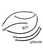 Nissan 350Z Z33 GKTech Braided Brake Line Set Front & Rear Nissan 350Z Z33 GKTech Braided Brake Line Set Front & Rear
