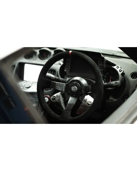 Nissan 370Z Z34 GKTech Steering Wheel Control Relocation Bracket Nissan 370Z Z34 GKTech Steering Wheel Control Relocation Bracket
