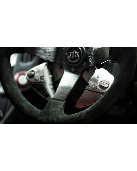 Nissan 370Z Z34 GKTech Steering Wheel Control Relocation Bracket