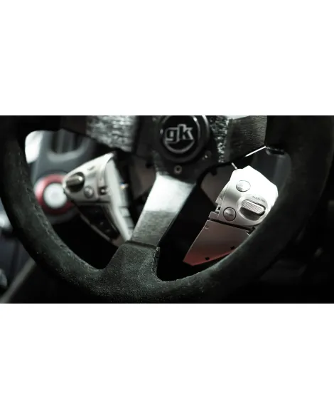 Nissan 370Z Z34 GKTech Steering Wheel Control Relocation Bracket Nissan 370Z Z34 GKTech Steering Wheel Control Relocation Bracket