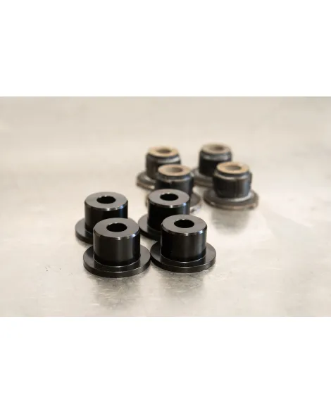 Nissan 370Z Z34 / V36 GKTech Solid Aluminium Steering Rack Bushes Nissan 370Z Z34 / V36 GKTech Solid Aluminium Steering Rack Bushes