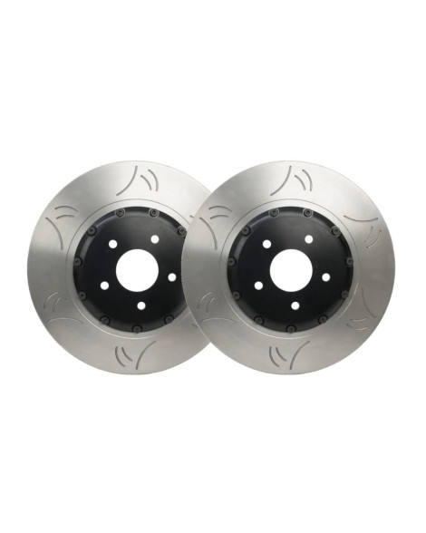 Nissan 370Z Z34 GKTech HFM.Parts 354mm Front 2 Piece Slotted Rotors (Sold as a Pair) Nissan 370Z Z34 GKTech HFM.Parts 354mm Front 2 Piece Slotted Rotors (Sold as a Pair)
