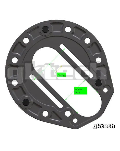 Nissan S-Chassis GKTech V2 Offset Strut Tops Nissan S-Chassis GKTech V2 Offset Strut Tops