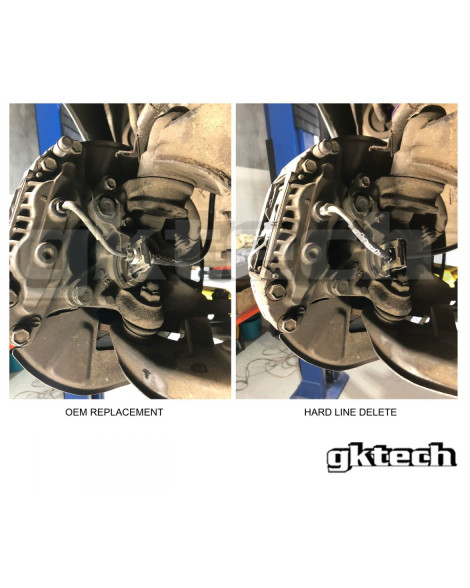 Nissan Z32/300ZX GKTech Braided Brake Lines (Front & Rear Set)