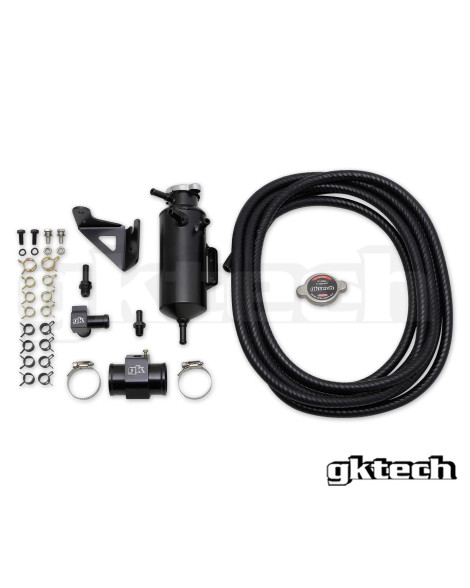 Toyota GT86 / GR86 / Subaru BRZ GKTech Bolt On Coolant Swirl Pot Setup Toyota GT86 / GR86 / Subaru BRZ GKTech Bolt On Coolant Swirl Pot Setup