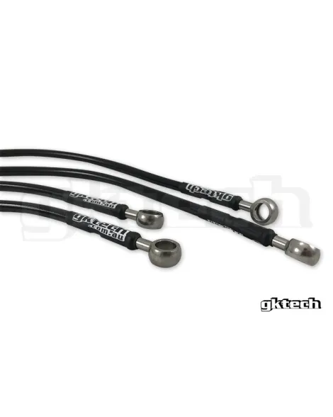 Nissan S14/S15 200SX GKTech Braided Brake Lines (Front & Rear Set) Nissan S14/S15 200SX GKTech Braided Brake Lines (Front & Rear Set)