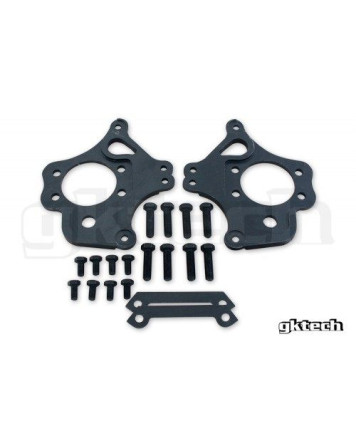 Nissan GKTech 2 Pot Nissan Dual Caliper Brackets (Pair)