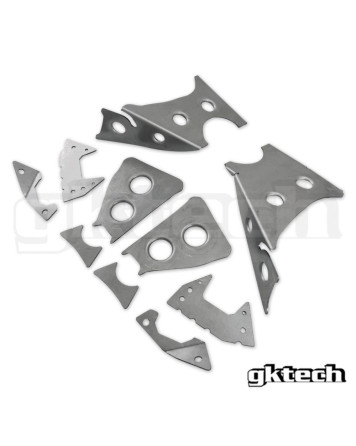 Nissan S14/S15 200SX GKTech V2 Subframe Weld In Reinforcement Plates