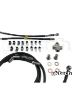 Nissan LHD GKTech Stainless Steel Braided Teflon Lined ABS Delete Kit Nissan LHD GKTech Stainless Steel Braided Teflon Lined ABS Delete Kit