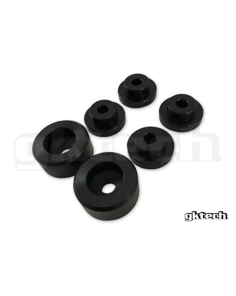 Nissan S14/S15/R32 GTR/R33/R34 GKTech R200 2 Bolt Solid Diff Bushes Nissan S14/S15/R32 GTR/R33/R34 GKTech R200 2 Bolt Solid Diff Bushes