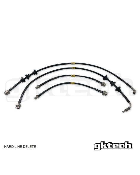 Nissan Z32/300ZX GKTech Braided Brake Lines (Front & Rear Set)
