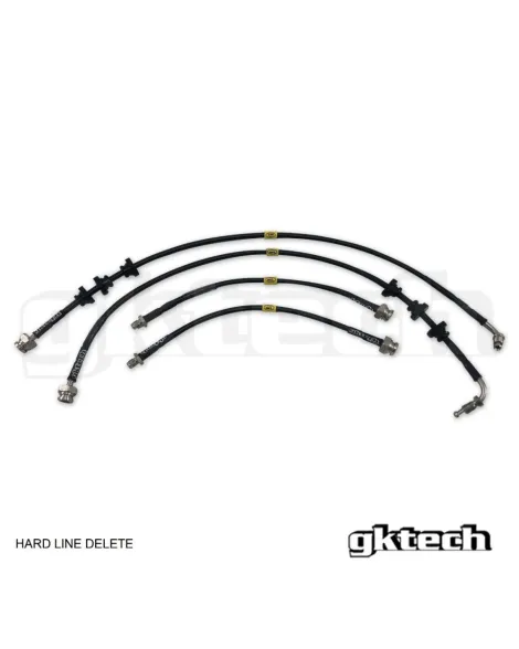 Nissan Z32/300ZX GKTech Braided Brake Lines (Front & Rear Set) Nissan Z32/300ZX GKTech Braided Brake Lines (Front & Rear Set)