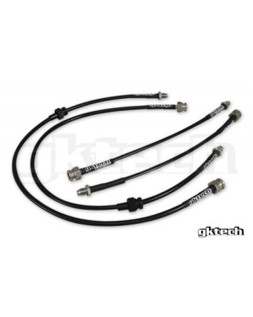 Nissan S13/180SX To Z32/GTST/GTR GKTech Conversion Braided Brake Lines