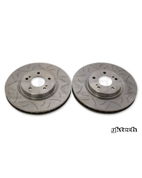 Nissan R33/R34 GTR GKTech HFM 324mm Front Slotted Rotors (Sold as a Pair) Nissan R33/R34 GTR GKTech HFM 324mm Front Slotted Rotors (Sold as a Pair)