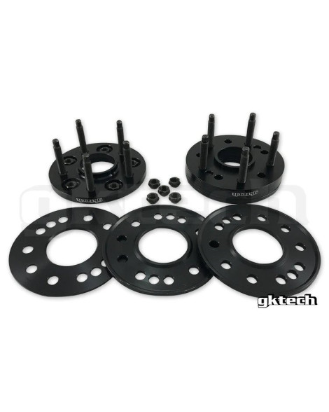 GKTech 5x100 Wheel Spacers 15mm > 30mm 8 Piece Set
