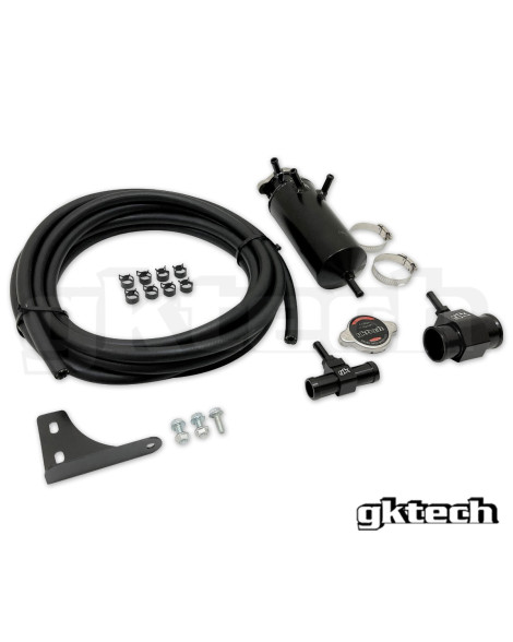 Nissan 350Z Z33 GKTech Bolt On Coolant Swirl Pot Setup