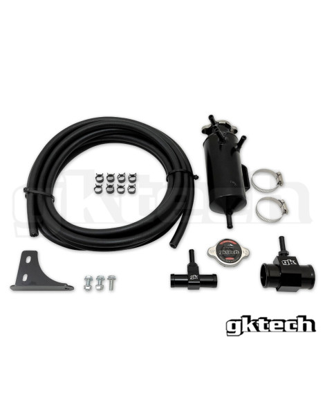 Nissan 350Z Z33 GKTech Bolt On Coolant Swirl Pot Setup
