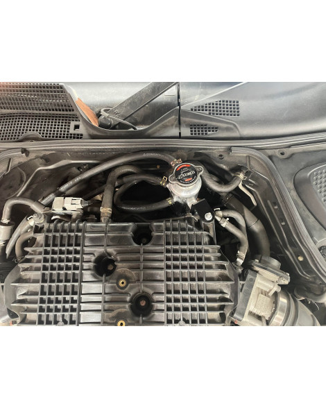 Nissan 350Z Z33 GKTech Bolt On Coolant Swirl Pot Setup