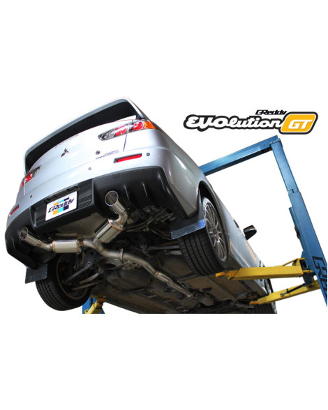 Mitsubishi EVO X 08-16 GReddy EVOlution GT Exhaust 10138300 Mitsubishi EVO X 08-16 GReddy EVOlution GT Exhaust 10138300