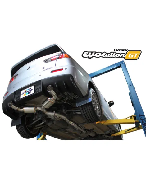 Mitsubishi EVO X 08-16 GReddy EVOlution GT Exhaust 10138300 Mitsubishi EVO X 08-16 GReddy EVOlution GT Exhaust 10138300
