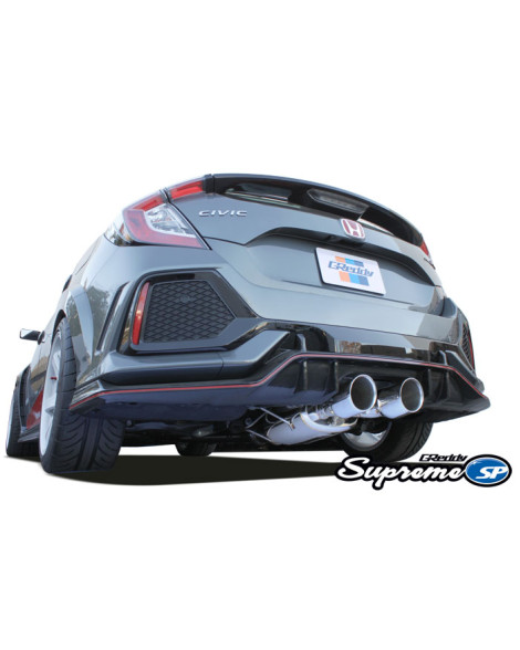 Honda Civic Type-R FK8 17-21 GReddy Supreme SP Exhaust 10158214 Honda Civic Type-R FK8 17-21 GReddy Supreme SP Exhaust 10158214