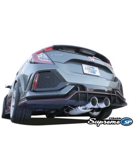 Honda Civic Type-R FK8 17-21 GReddy Supreme SP Exhaust 10158214 Honda Civic Type-R FK8 17-21 GReddy Supreme SP Exhaust 10158214