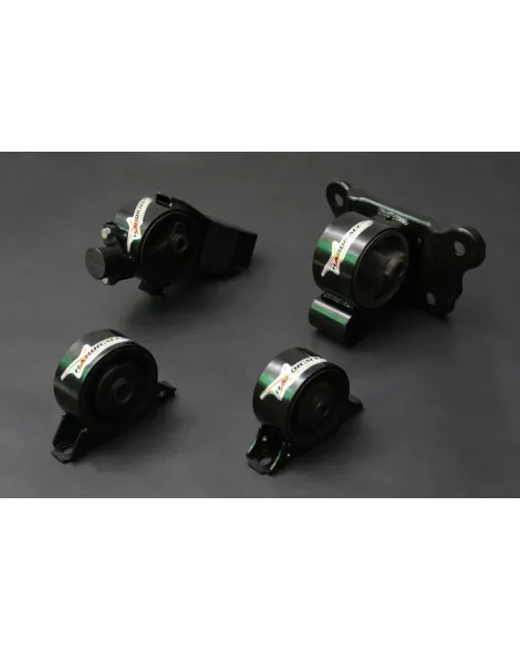 Mitsubishi Lancer 97-00 Automatic 1.6 HARDRACE Harden Engine Mount 4Pcs/Set