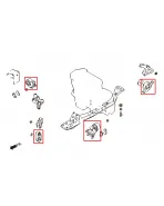 Nissan Micra K11 Manual HARDRACE Reinforced Engine Mount 4Pcs/Set Nissan Micra K11 Manual HARDRACE Reinforced Engine Mount 4Pcs/Set